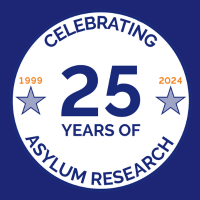 Celebrating 25 Years of Asylum Research. 1999-2024.